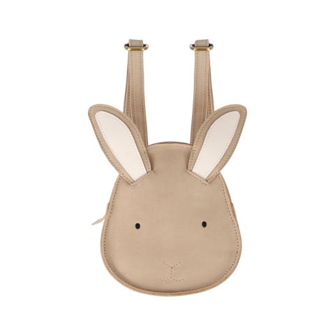 Donsje Girls Brown Bunny Backpack