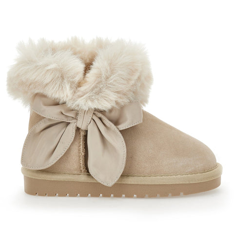 Monnalisa Girls Beige Shoes