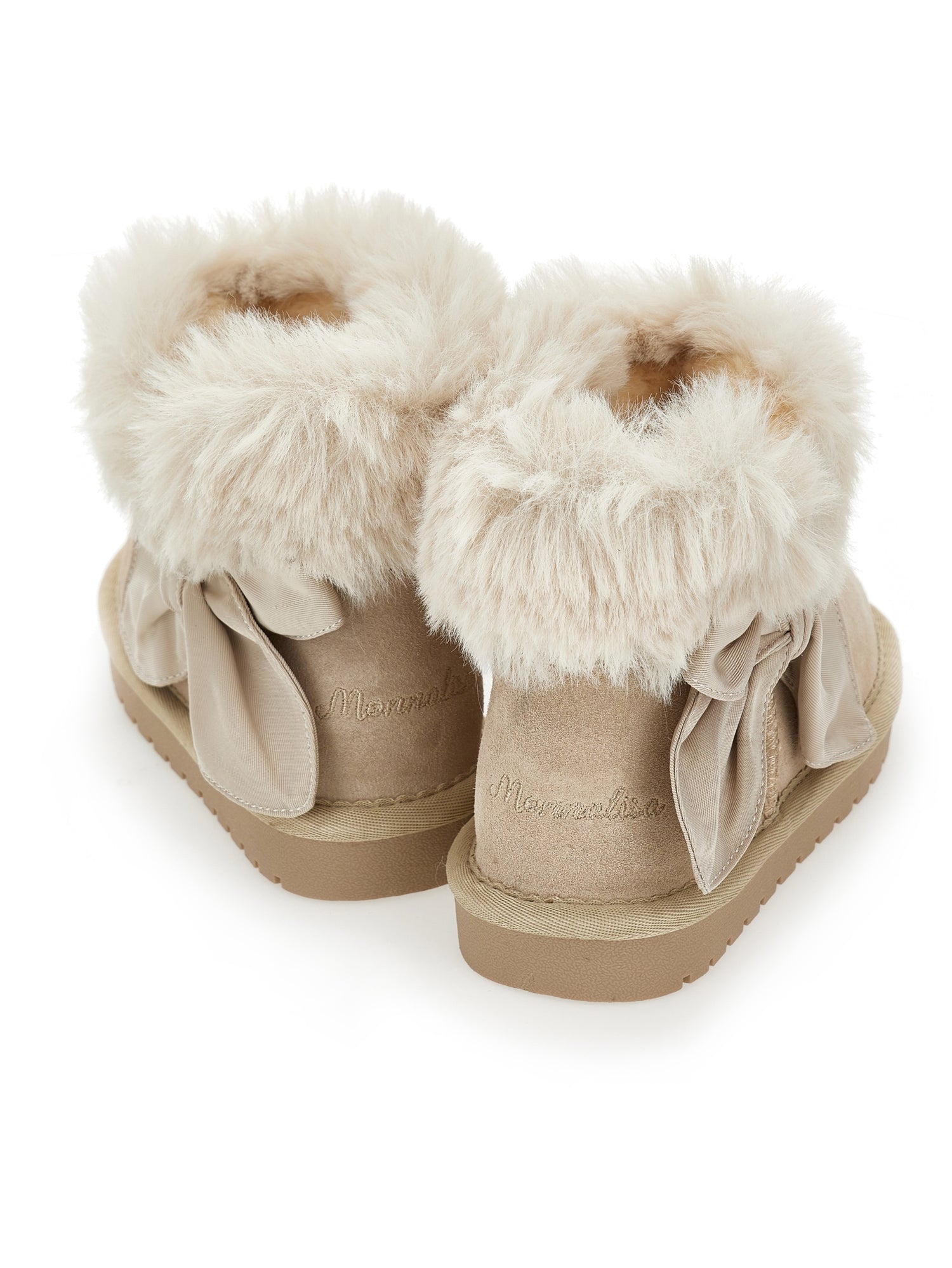 Monnalisa Girls Beige Shoes