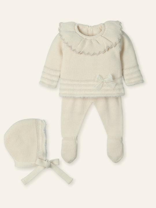 Baby Girls Beige Set