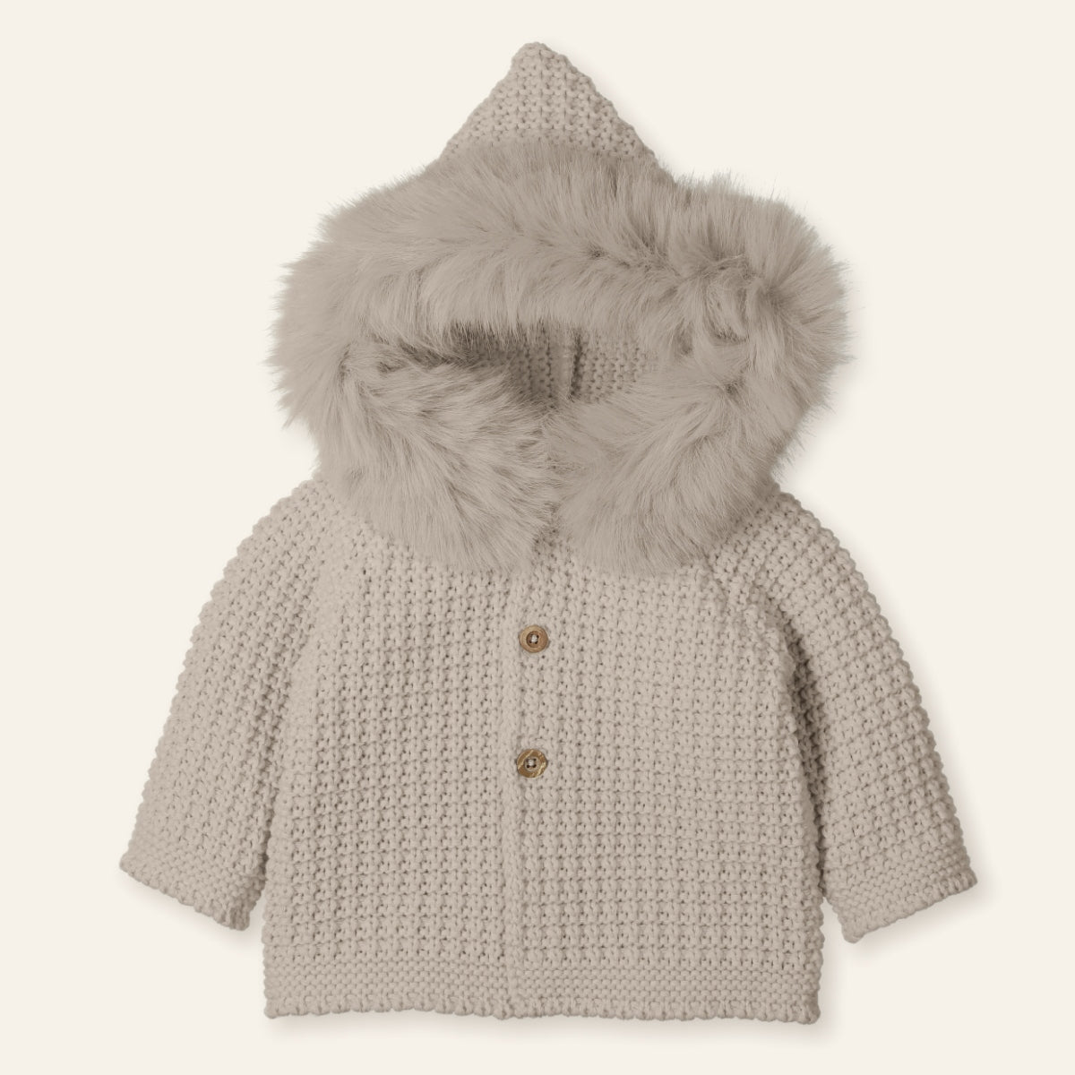 Mac Ilusion Baby Beige Knit Jacket