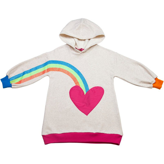 Girls Ecru Bubbles Dress