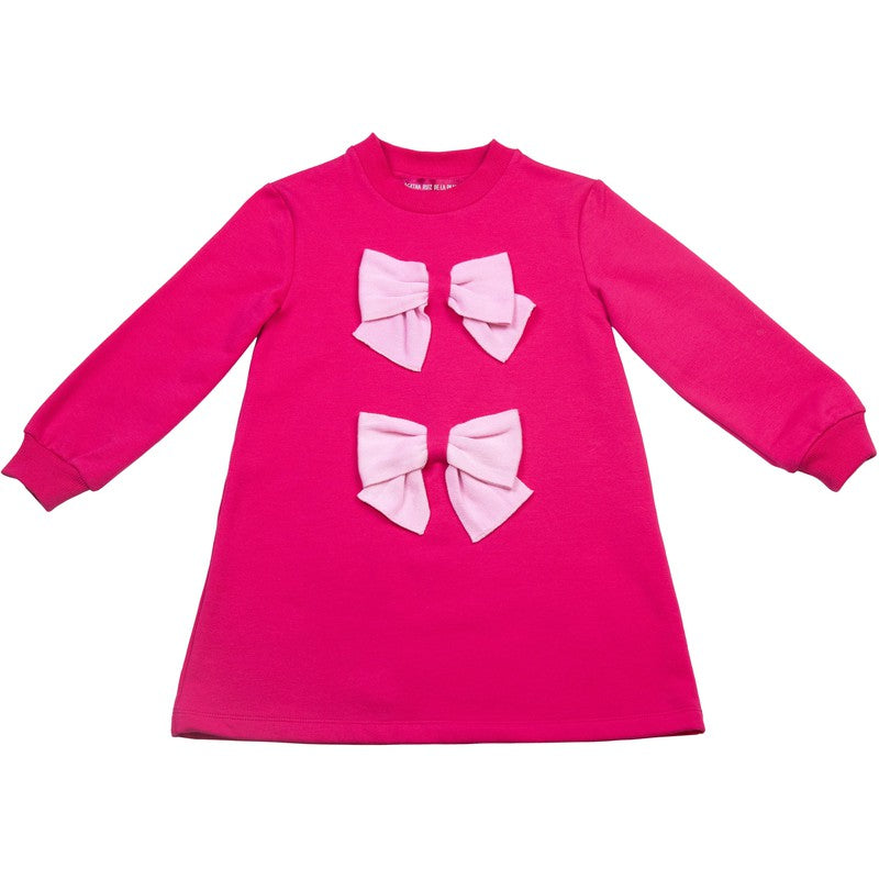 Agatha Ruiz De La Prada Girls Fucshia Puzzle Dress