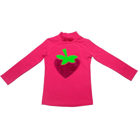 Agatha Ruiz De La Prada Girls Fucshia Strawberry Skirt Set