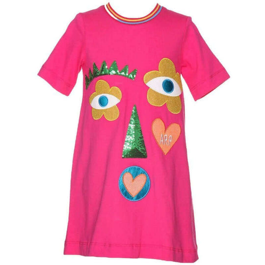Girls Pink Barcelona Dress