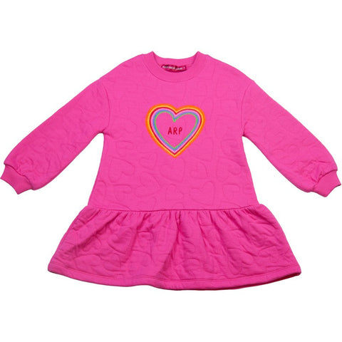 Agatha Ruiz De La Prada Girls Pink Feelings Dress