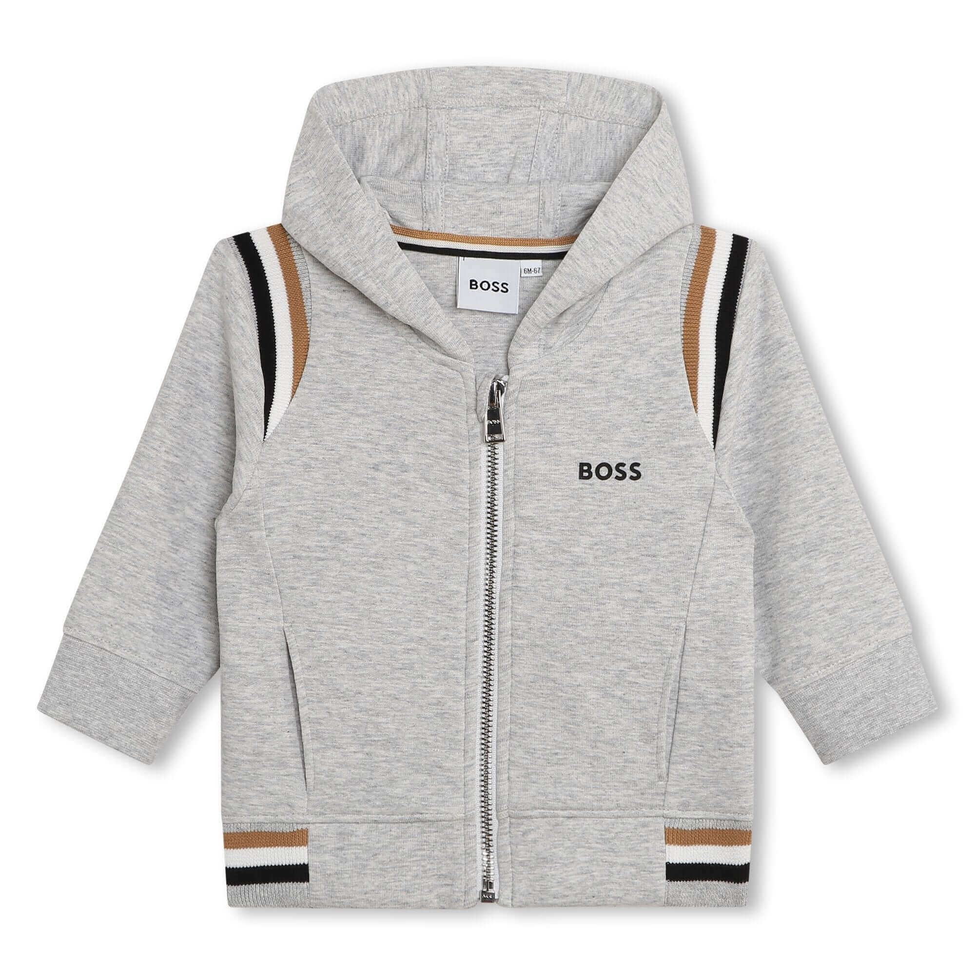 BOSS Baby Boys Grey Logo Tracksuit