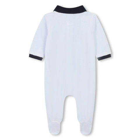 BOSS Baby Boys Pale Blue Babygrow