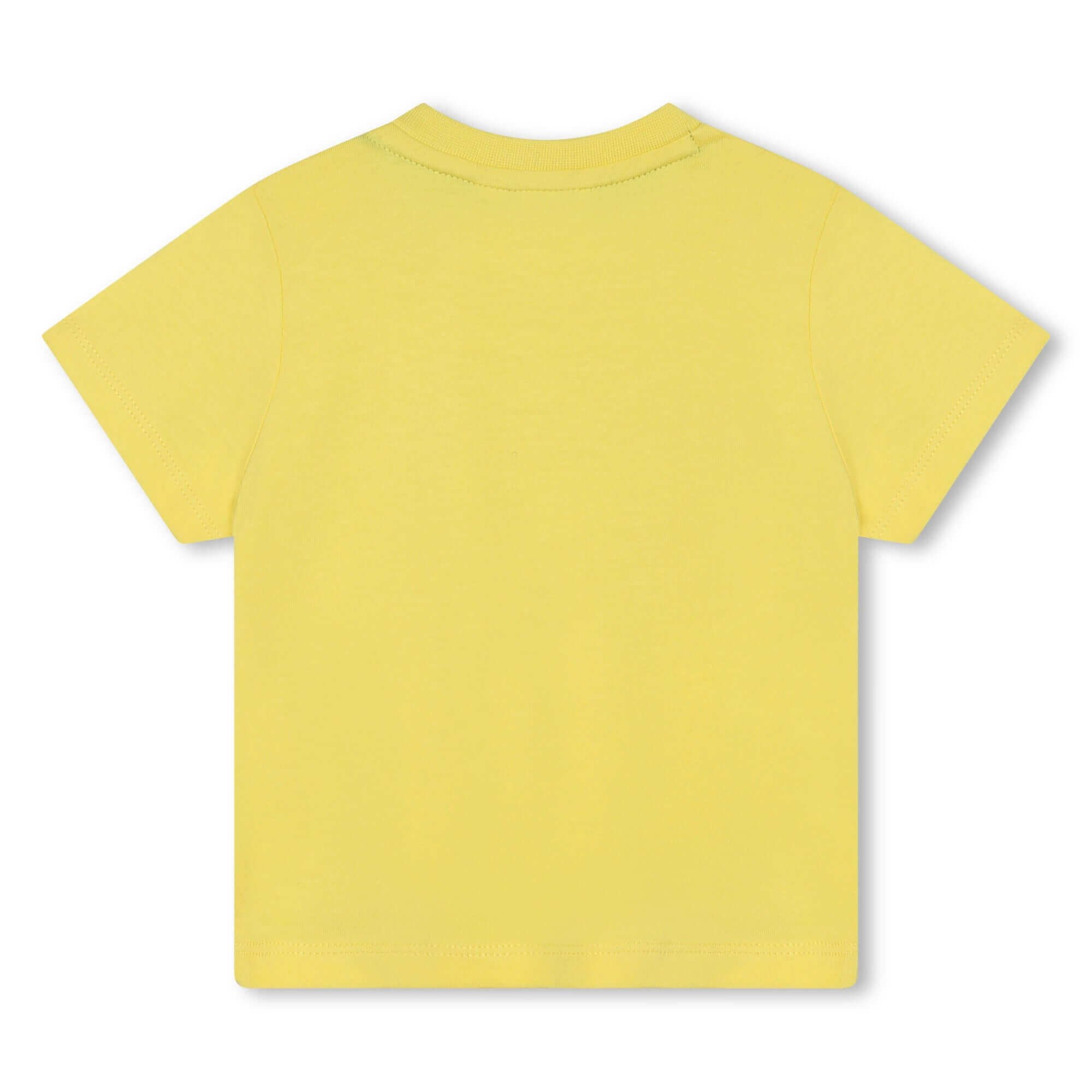 BOSS Baby Boys Yellow Short Logo Sleeve T-Shirt