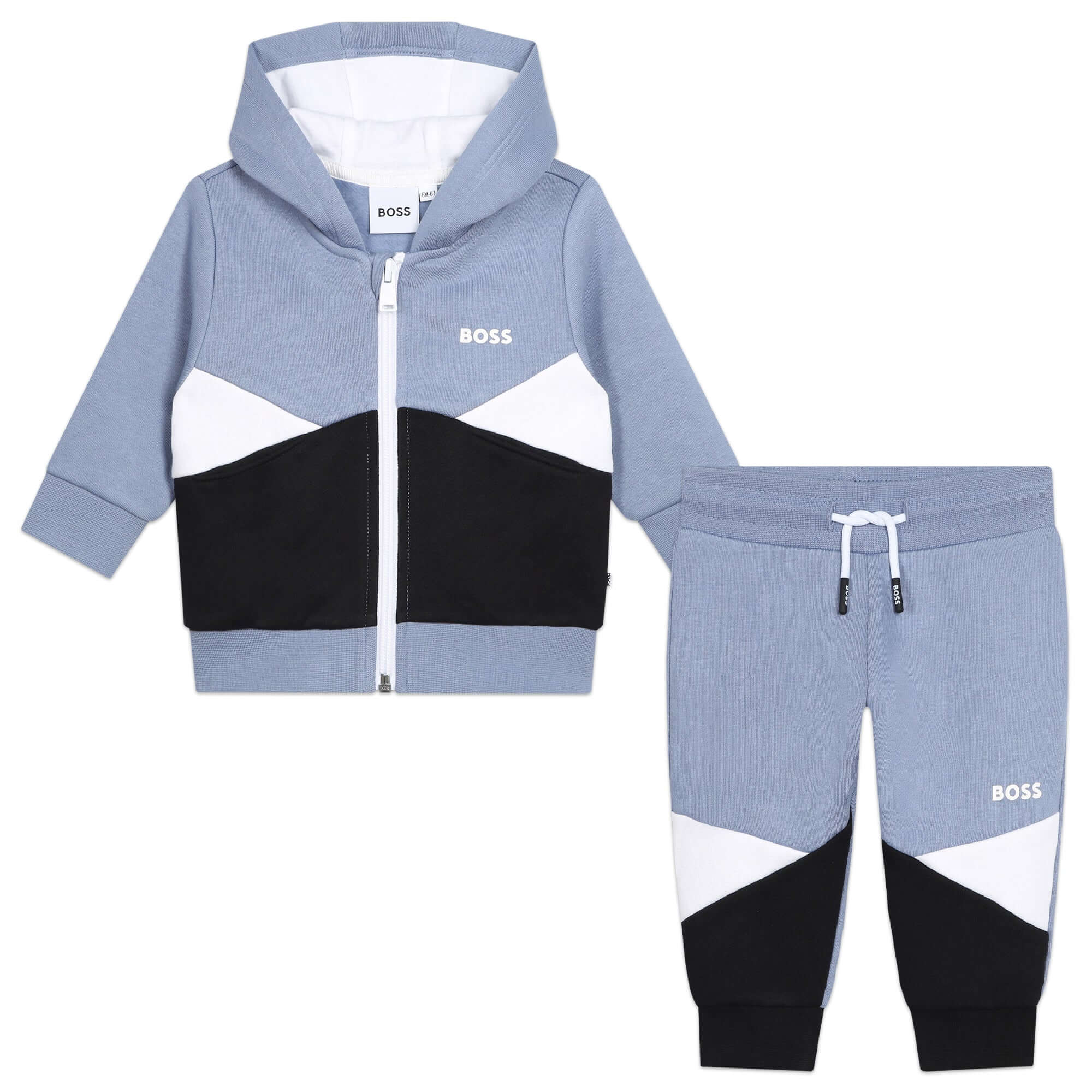 BOSS Boys Blue Tracksuit