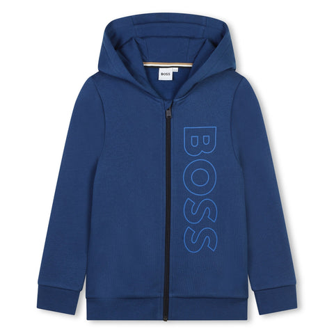 BOSS Boys Blue Tracksuit