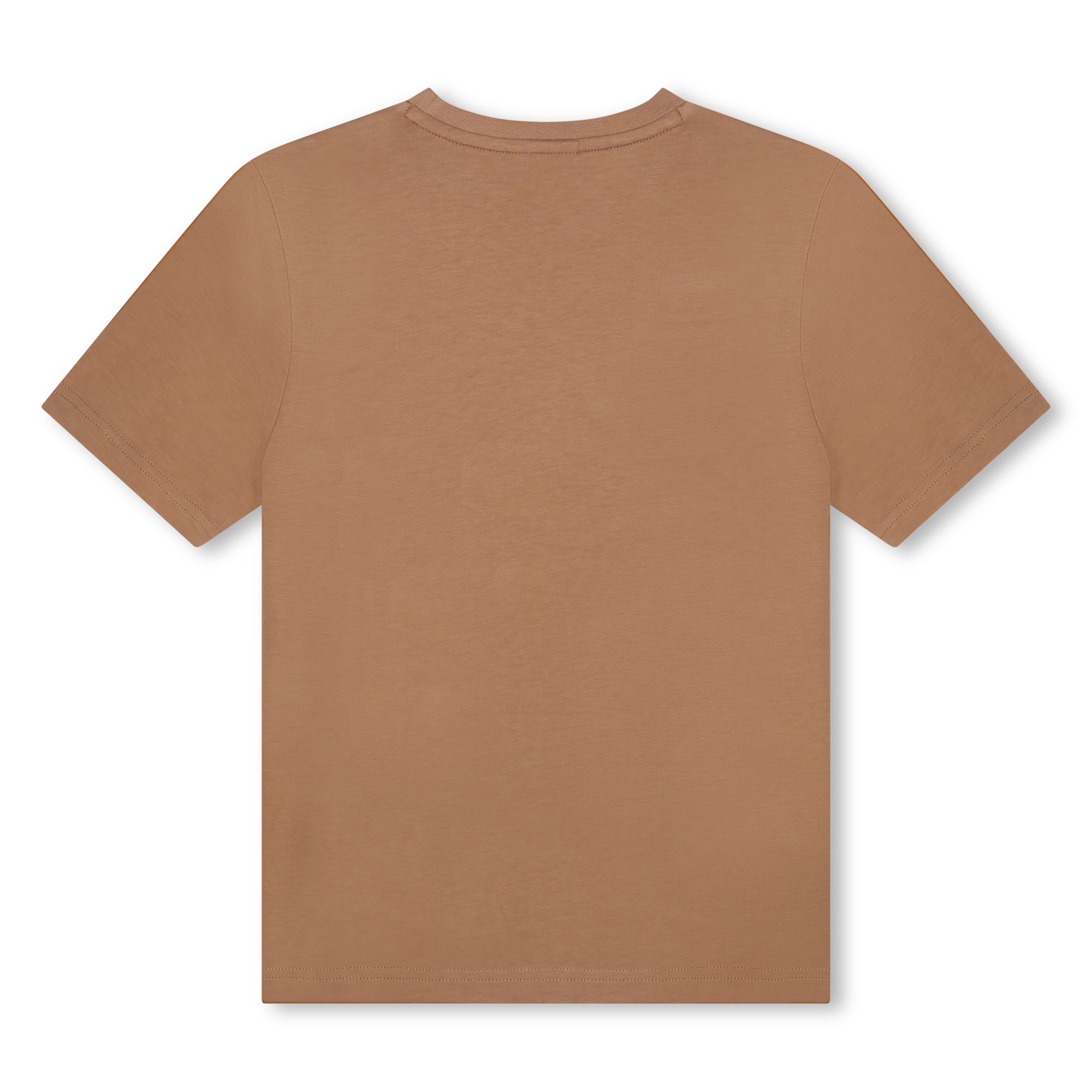 BOSS Boys Brown Short Sleeve T-shirt