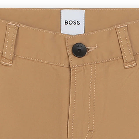 BOSS Boys Brown Trousers