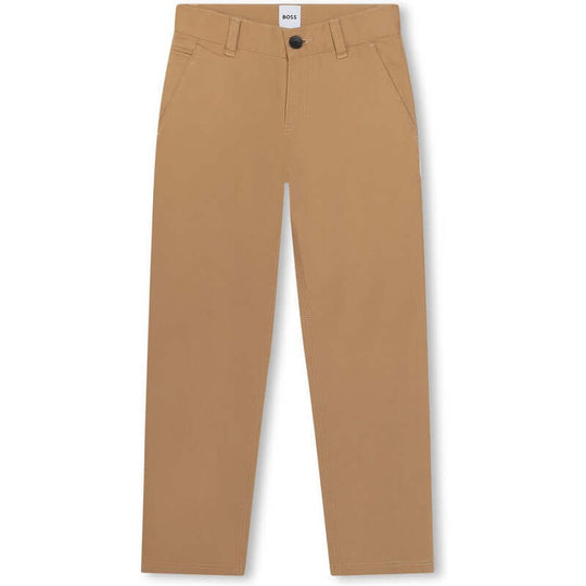 Boys Brown Trousers