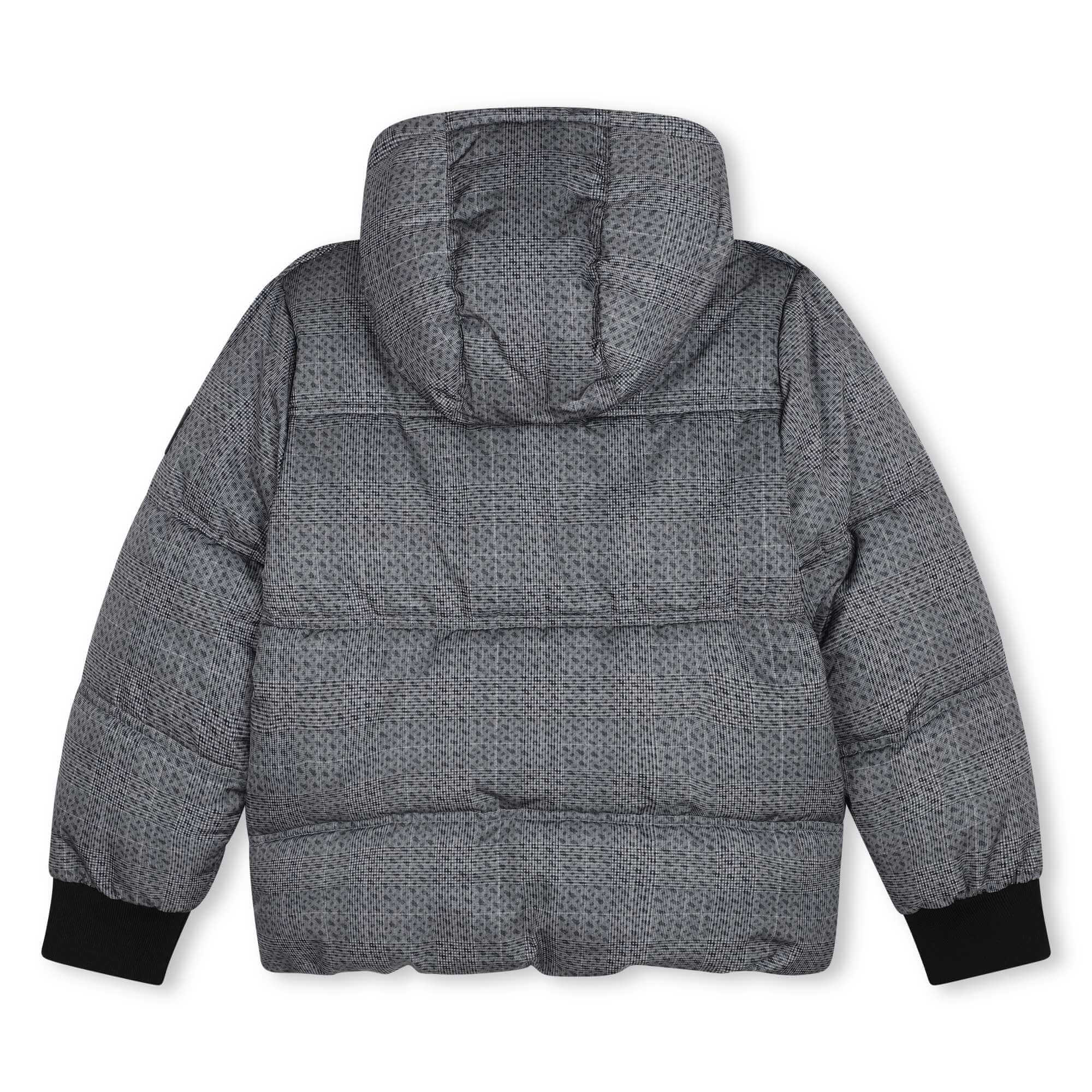 BOSS Boys Grey Puffer Jacket