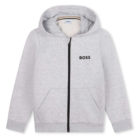 BOSS Boys Grey Tracksuit