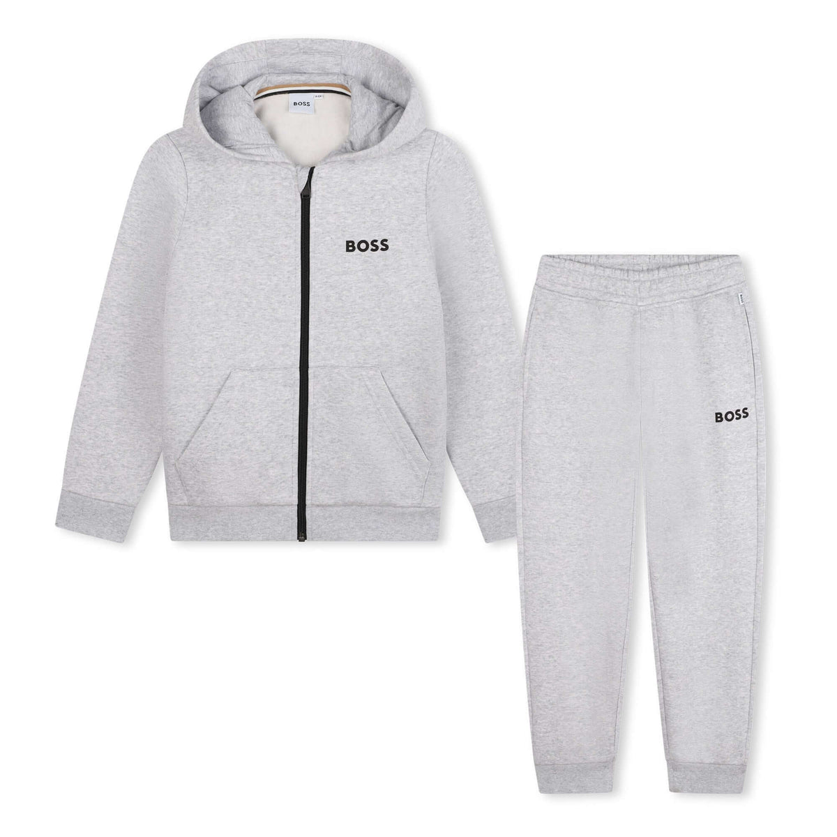 BOSS Boys Grey Tracksuit