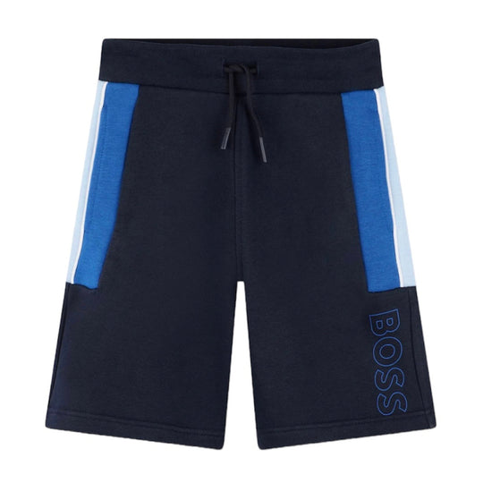 Boys Navy Jersey Short