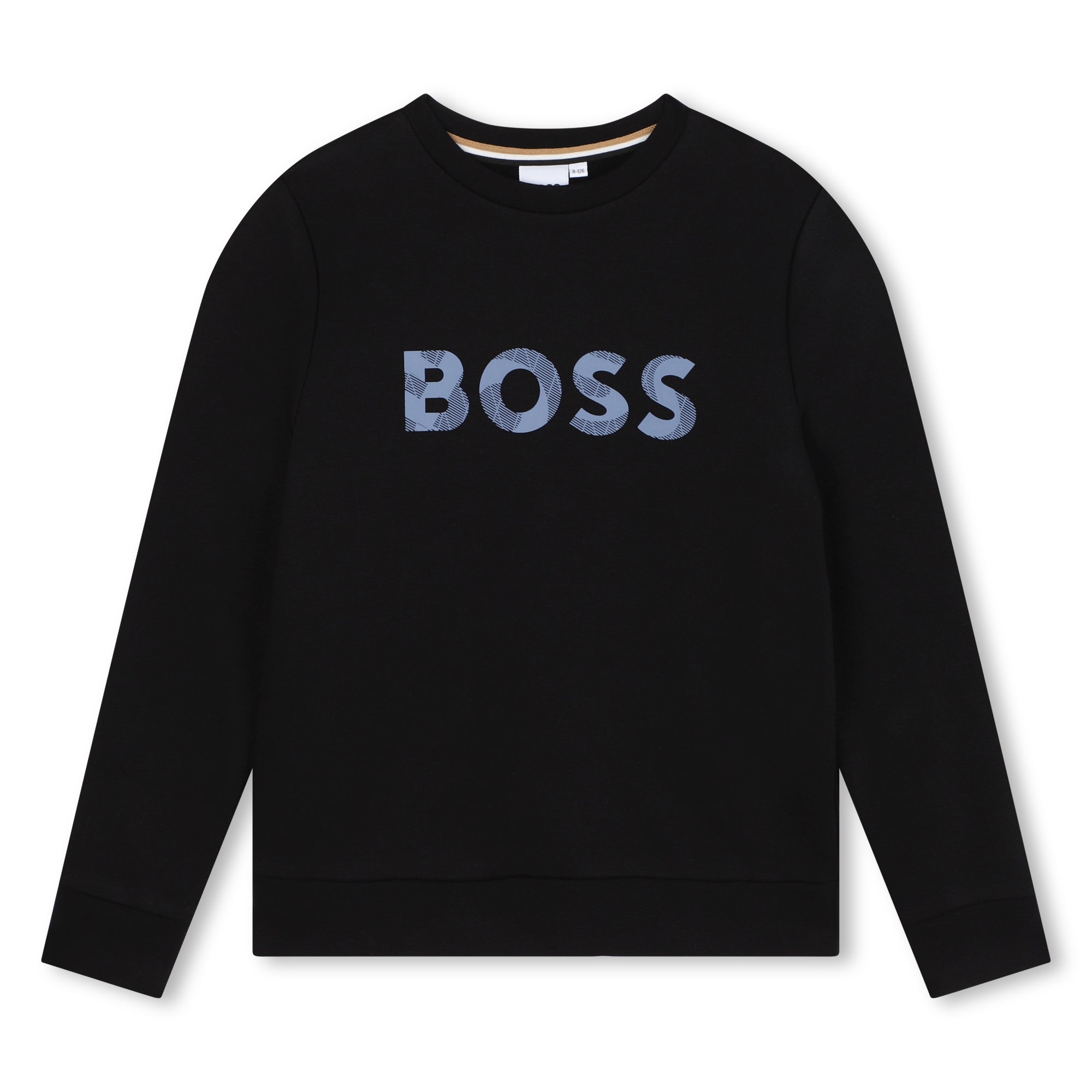 BOSS Boys Navy Logo Sweatshirt