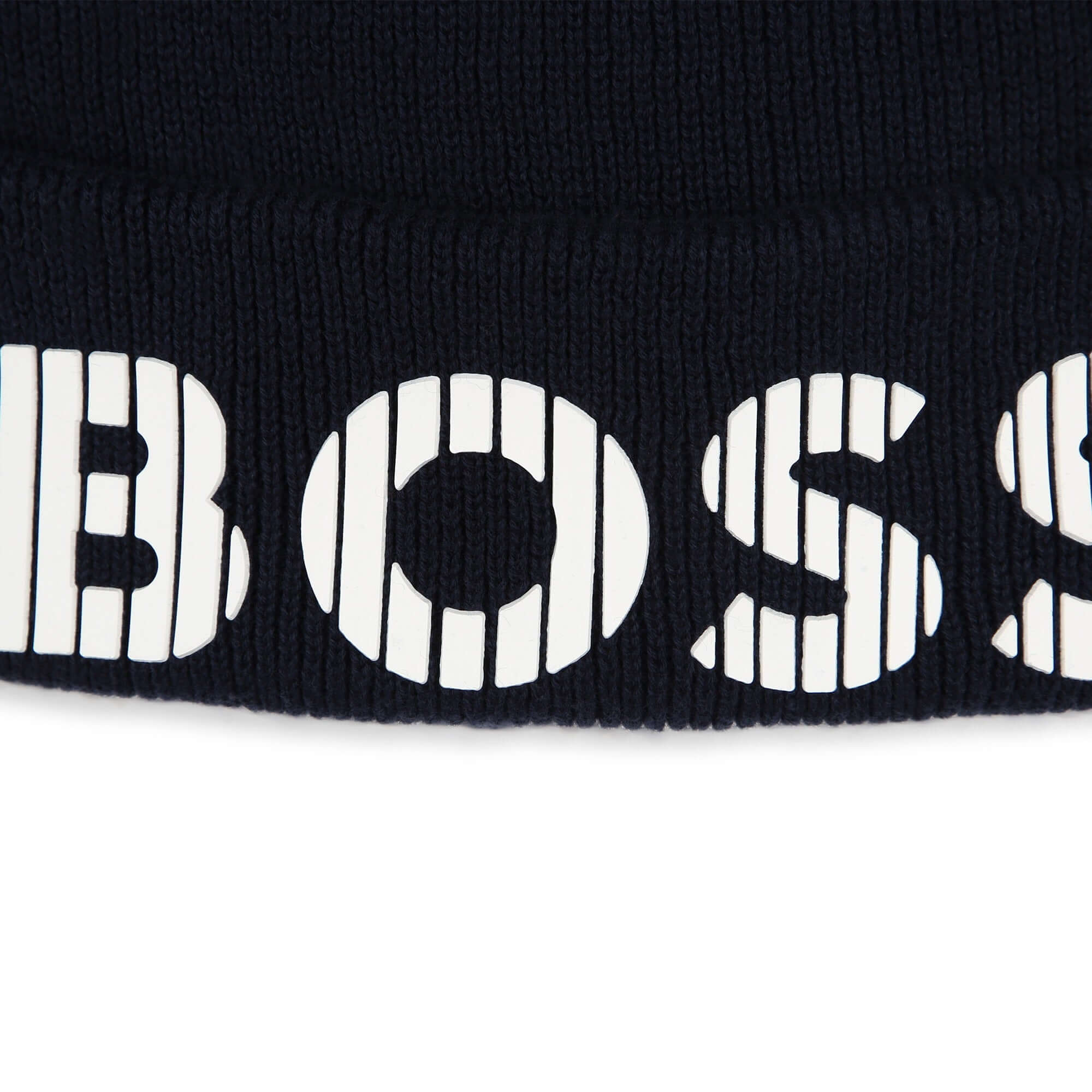 BOSS Boys Navy Pull On Hat