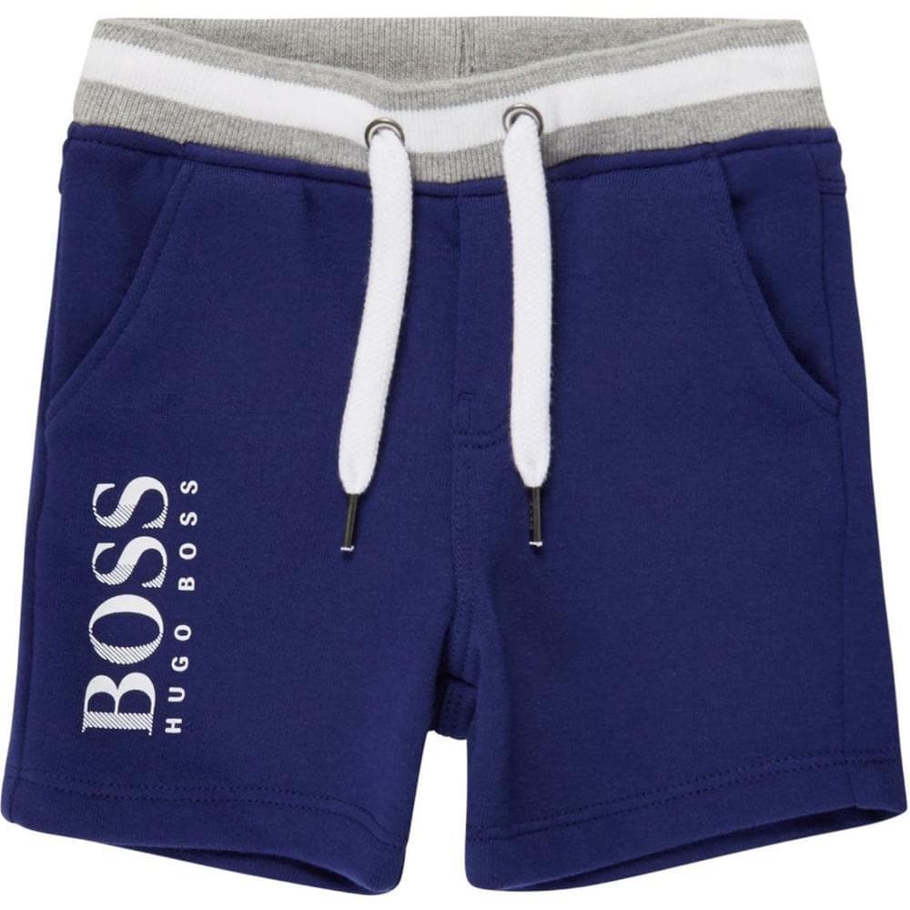 BOSS Boys Navy Shorts