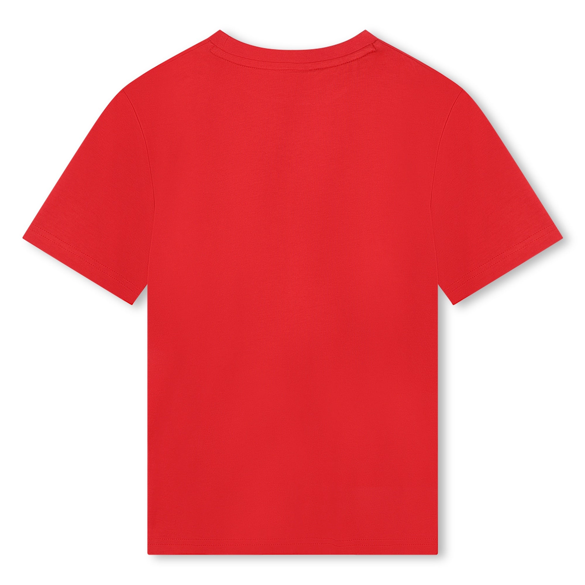 BOSS Boys Red Short Sleeve T-shirt