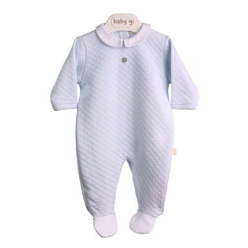 Baby Boys Blue Babygrow
