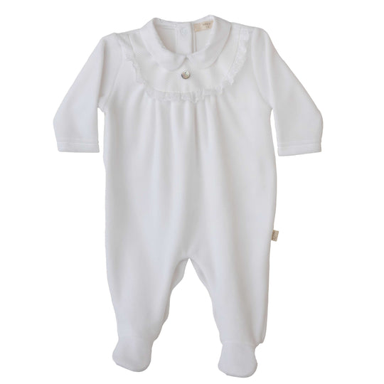 Baby Girls White Babygrow