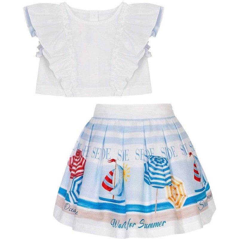 Balloon Chic Girls Seaside Skirt Set