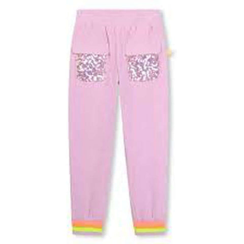 Billieblush Girls Cotton Sequinned Joggers