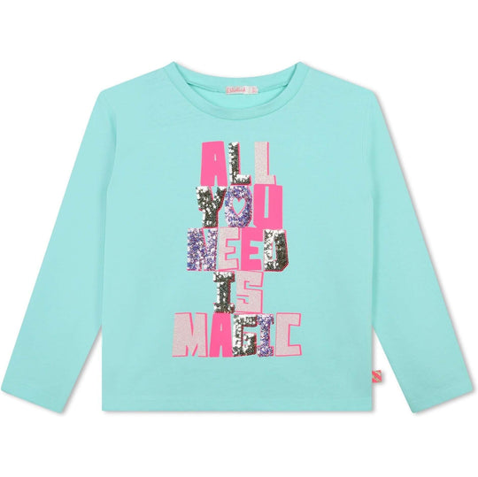Girls Green Magic T-shirt