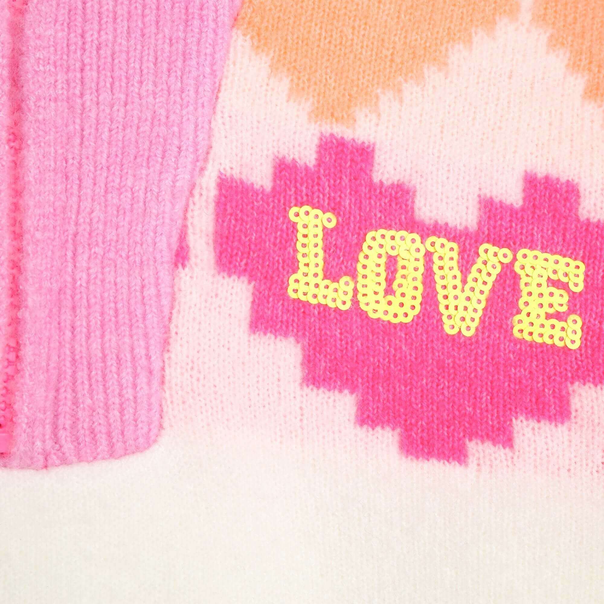 Billieblush Girls Knitted Love Dress