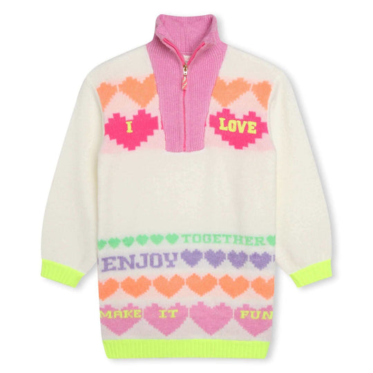 Girls Knitted Love Dress
