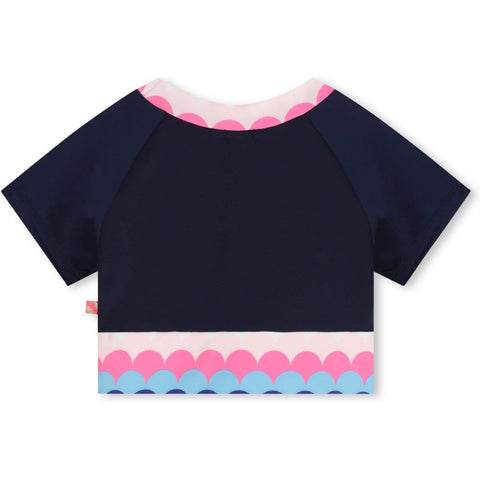 Billieblush Girls Navy Crop Top