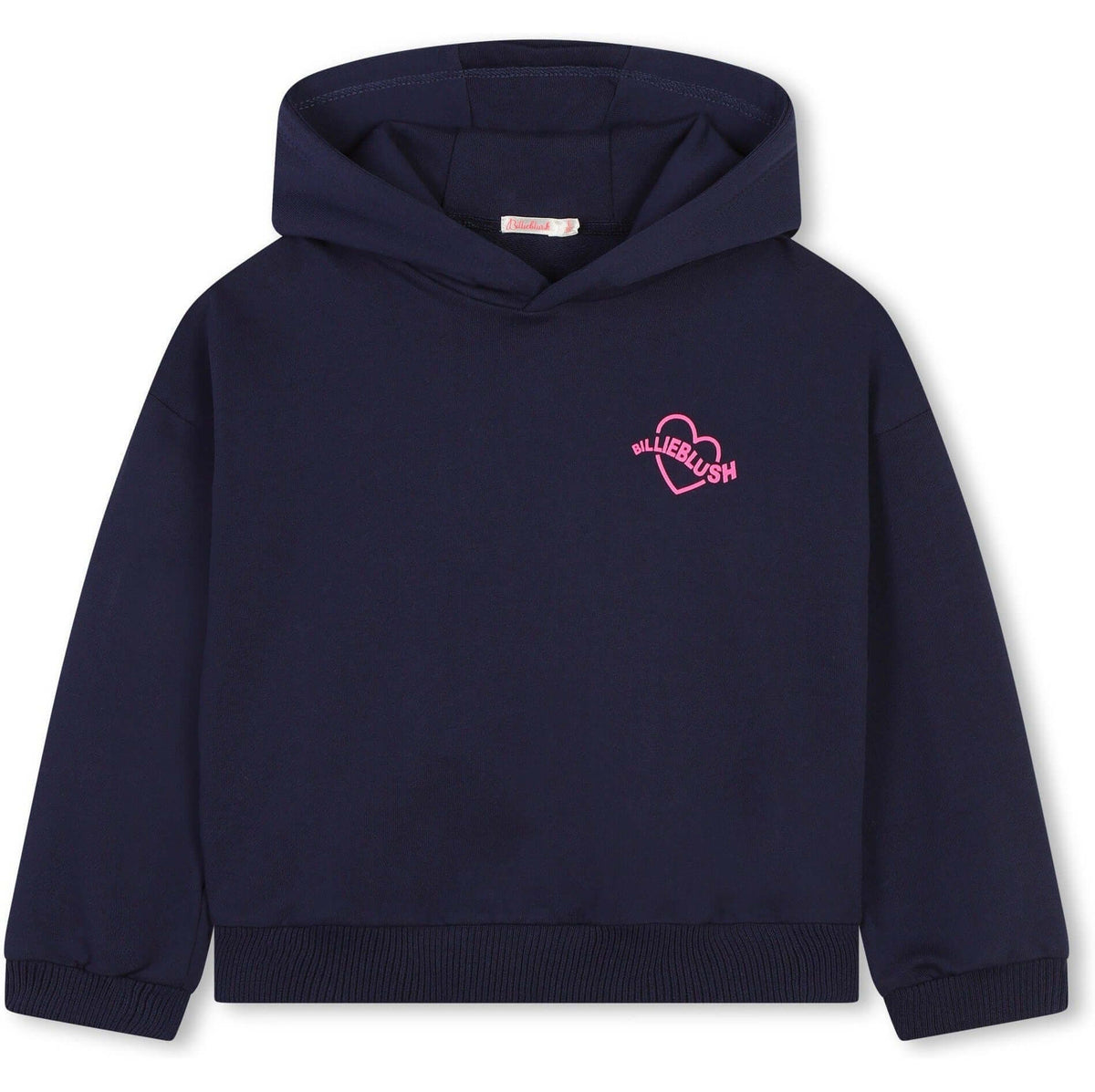 Billieblush Girls Navy Heart Hoody