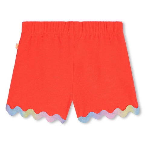 Billieblush Girls Orange Queen Of The Sea Shorts