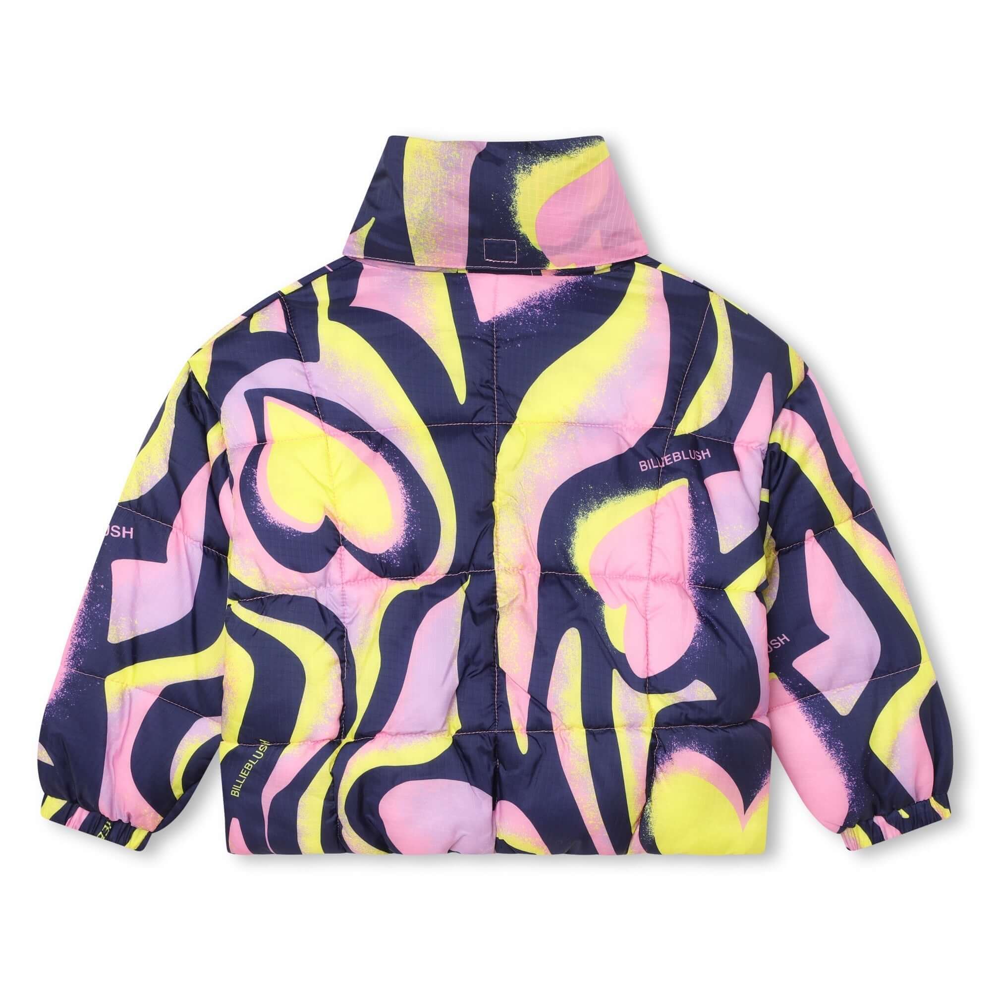 Billieblush Girls Pattern Puffer Jacket