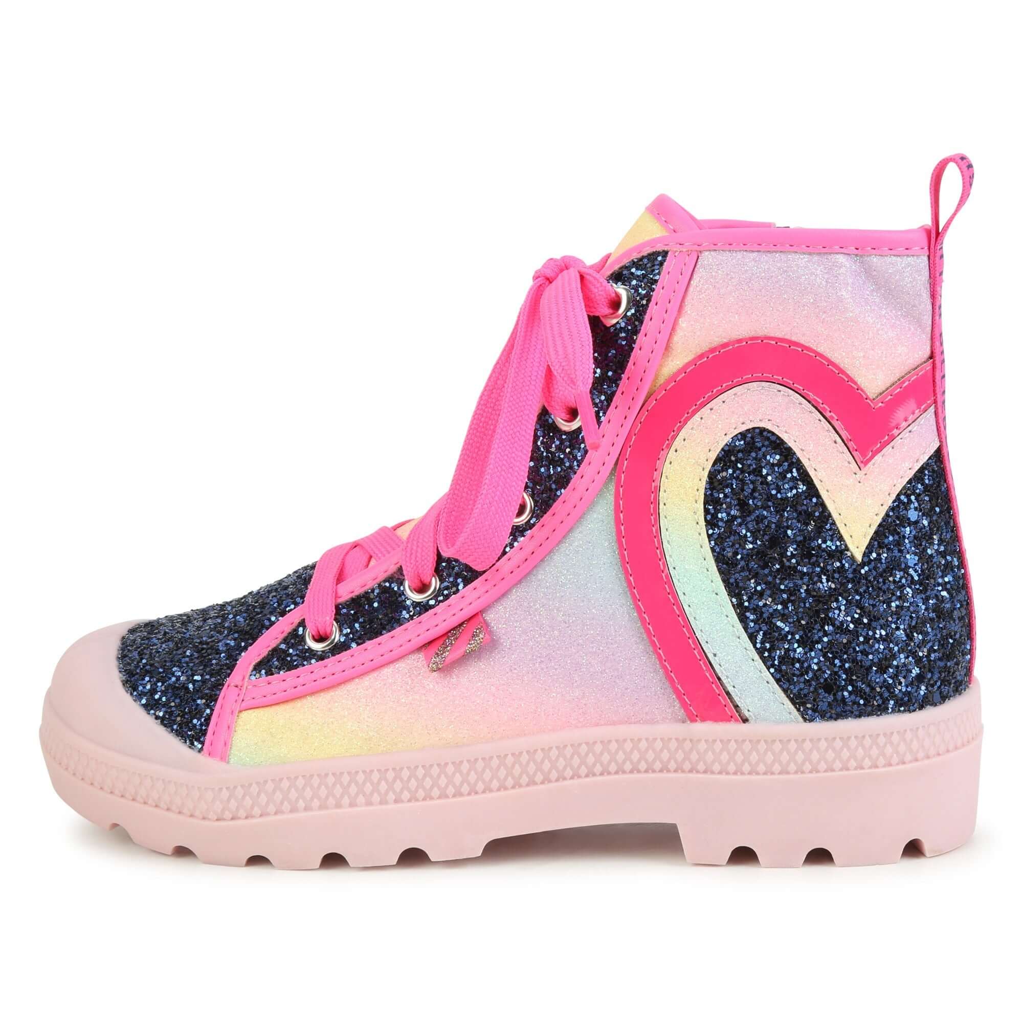 Billieblush Girls Pink Star Ankle Boots