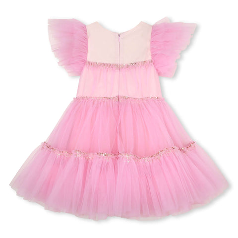 Billieblush Girls Pink Tulle Dress