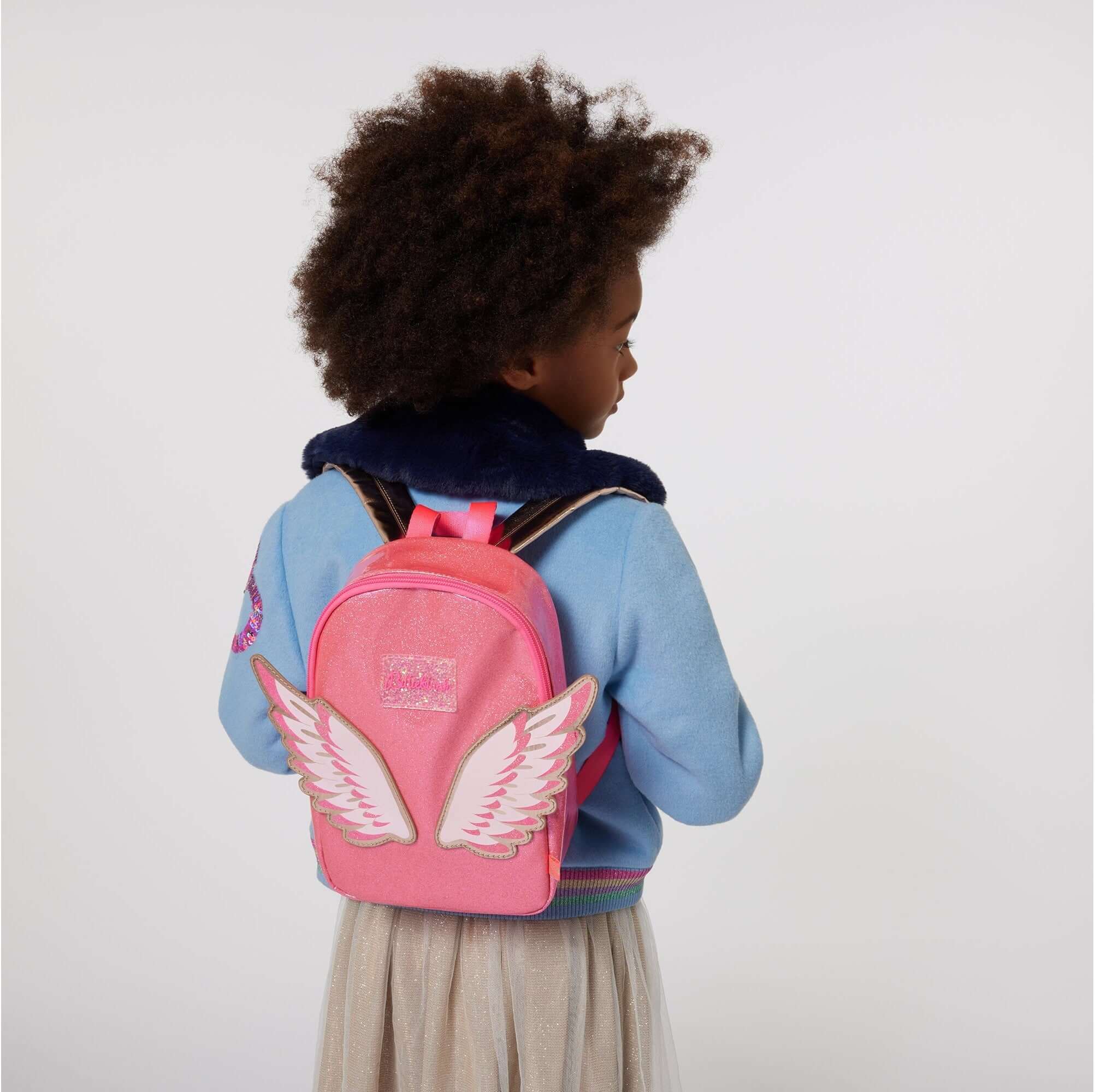 Pink backpack best sale