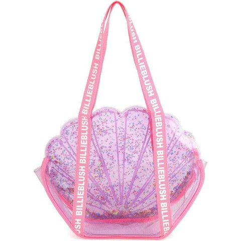 Billieblush Girls Purple Shell Confetti Bag