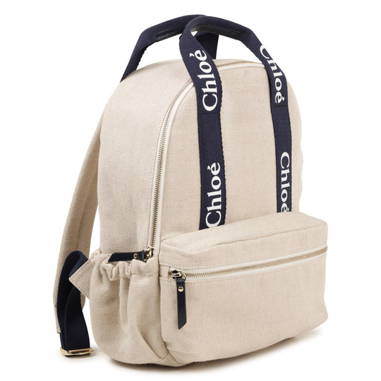 Girls Cream Backpack