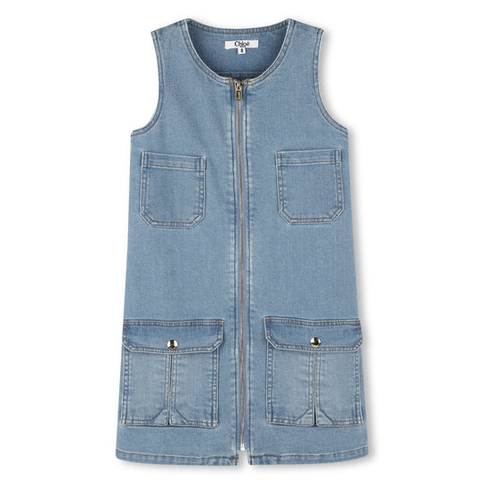 Girls Denim Dress