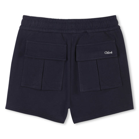 Chloe Girls Navy Short