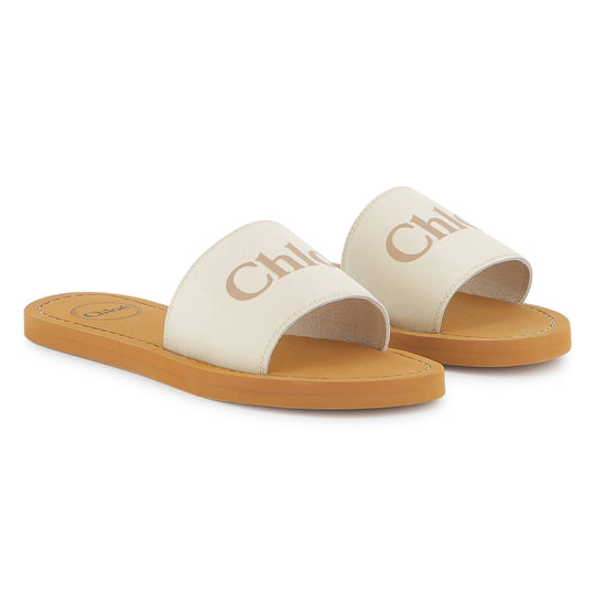 Girls Ivory Sandals