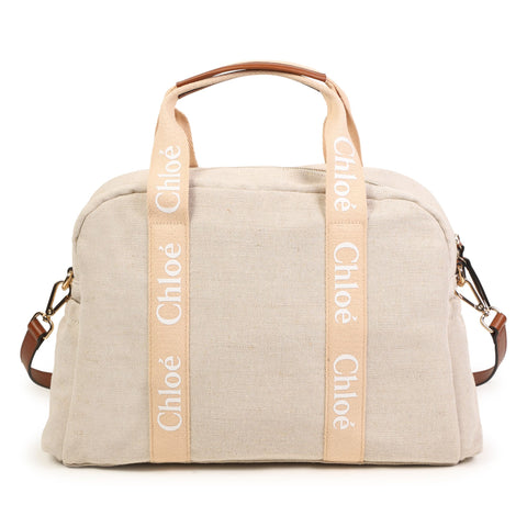 Chloe Beige Baby Changing Bag