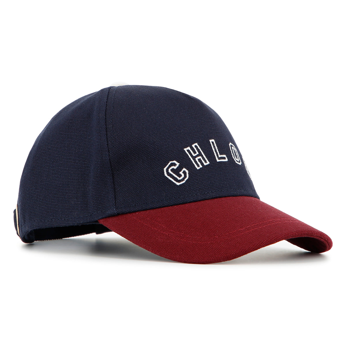Girls Navy Logo Cap