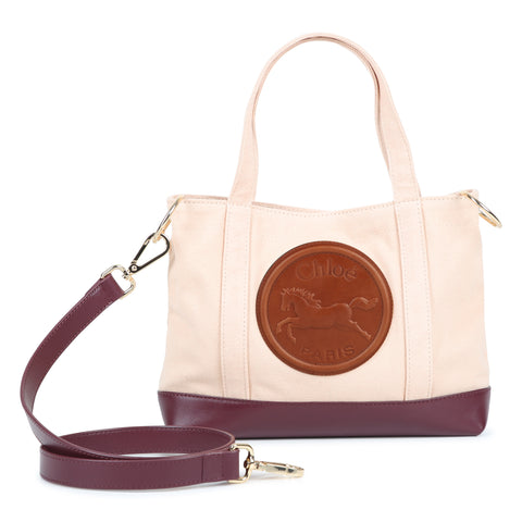 Girls Pink Logo Bag
