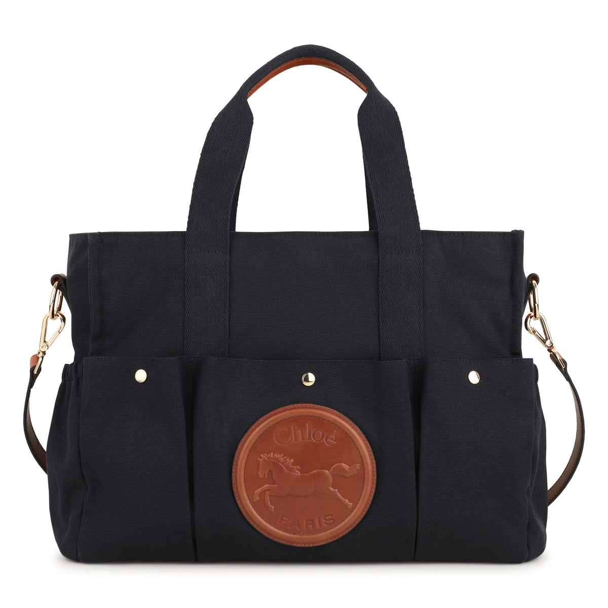 Girls Navy Changing Bag