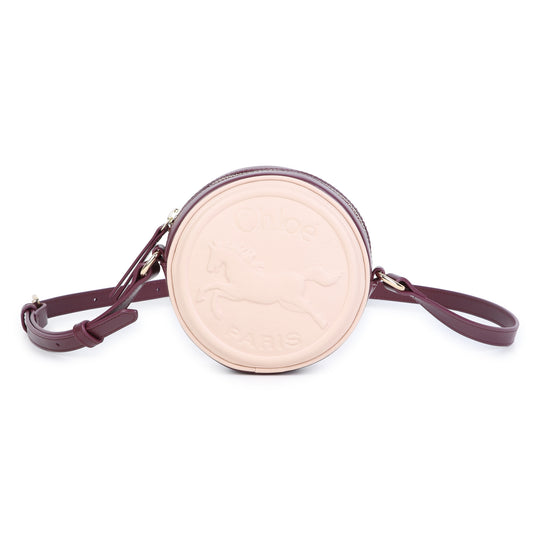 Girls Pink Logo Shoulder Bag